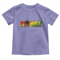 Proud Black Nurse Toddler T Shirt Black History Month Healthcare Gift - Wonder Print Shop