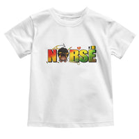 Proud Black Nurse Toddler T Shirt Black History Month Healthcare Gift - Wonder Print Shop