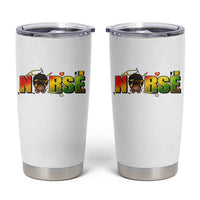 Proud Black Nurse Tumbler Cup Black History Month Healthcare Gift - Wonder Print Shop
