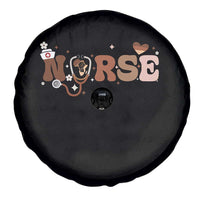 Strong Black Nurse Spare Tire Cover African American Healthcare Hero Gift - Wonder Print Shop