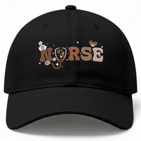 Strong Black Nurse Baseball Cap African American Healthcare Hero Gift
