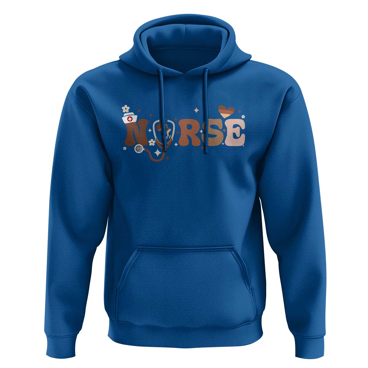 Strong Black Nurse Hoodie African American Healthcare Hero Gift - Wonder Print Shop