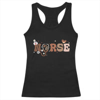 Strong Black Nurse Racerback Tank Top African American Healthcare Hero Gift - Wonder Print Shop