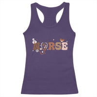 Strong Black Nurse Racerback Tank Top African American Healthcare Hero Gift - Wonder Print Shop