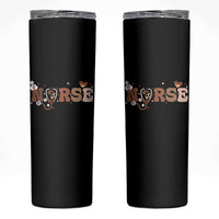 Strong Black Nurse Skinny Tumbler African American Healthcare Hero Gift - Wonder Print Shop