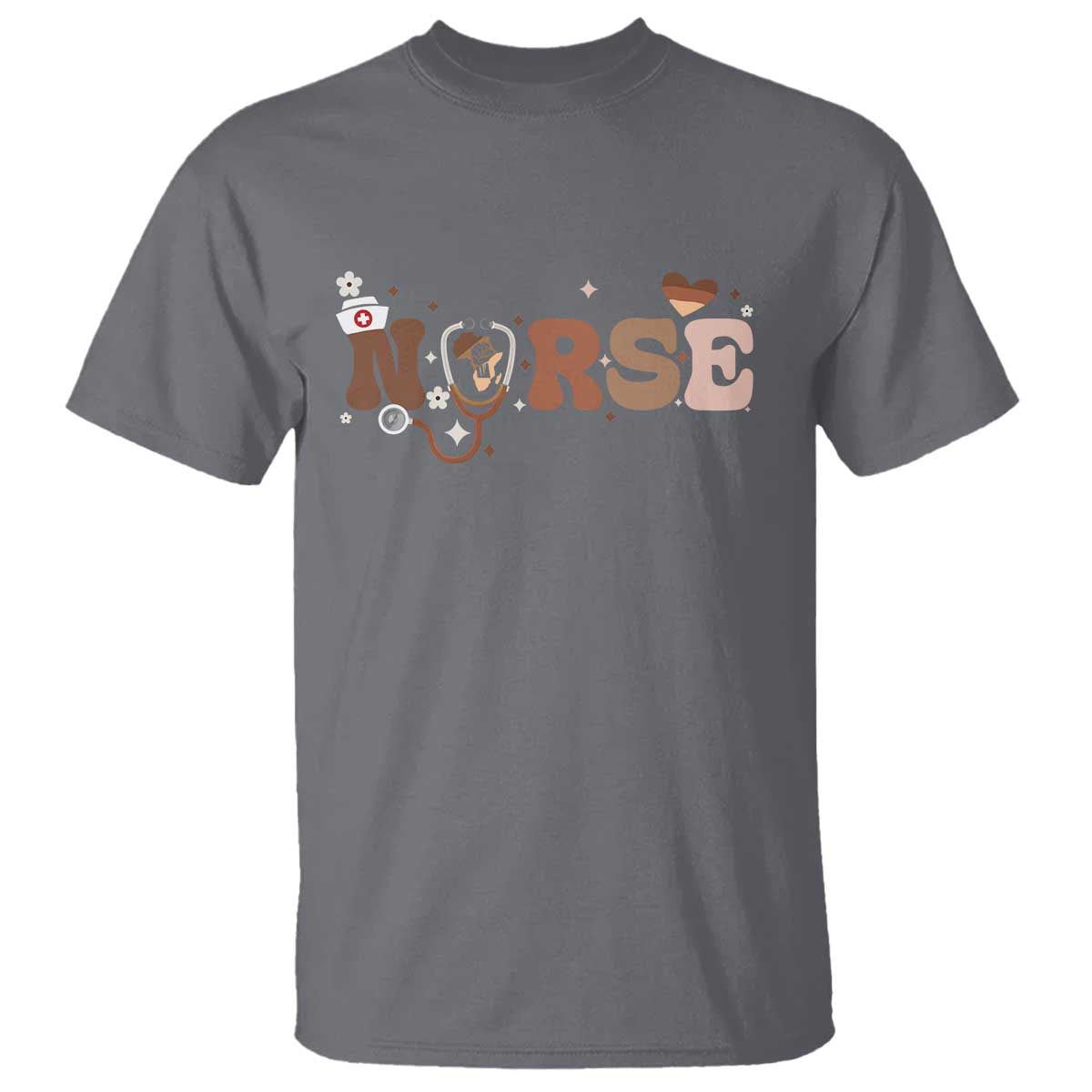 Strong Black Nurse T Shirt African American Healthcare Hero Gift - Wonder Print Shop