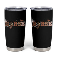 Strong Black Nurse Tumbler Cup African American Healthcare Hero Gift - Wonder Print Shop