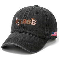 Strong Black Nurse Washed Cotton Baseball Cap African American Healthcare Hero Gift