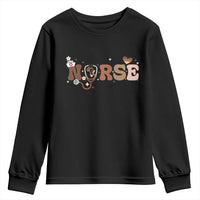 Strong Black Nurse Youth Sweatshirt African American Healthcare Hero Gift - Wonder Print Shop