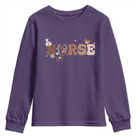 Strong Black Nurse Youth Sweatshirt African American Healthcare Hero Gift - Wonder Print Shop