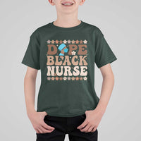Dope Black Nurse T Shirt For Kid African American Black Nurse Gift - Wonder Print Shop
