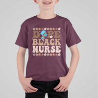 Dope Black Nurse T Shirt For Kid African American Black Nurse Gift - Wonder Print Shop