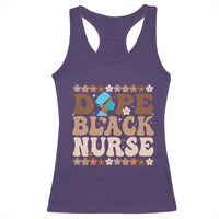 Dope Black Nurse Racerback Tank Top African American Black Nurse Gift - Wonder Print Shop