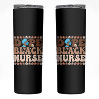 Dope Black Nurse Skinny Tumbler African American Black Nurse Gift - Wonder Print Shop