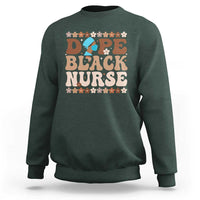 Dope Black Nurse Sweatshirt African American Black Nurse Gift - Wonder Print Shop