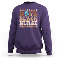 Dope Black Nurse Sweatshirt African American Black Nurse Gift - Wonder Print Shop