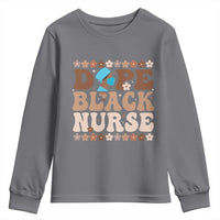 Dope Black Nurse Youth Sweatshirt African American Black Nurse Gift - Wonder Print Shop