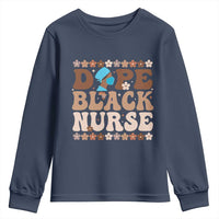 Dope Black Nurse Youth Sweatshirt African American Black Nurse Gift - Wonder Print Shop