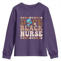 Dope Black Nurse Youth Sweatshirt African American Black Nurse Gift - Wonder Print Shop