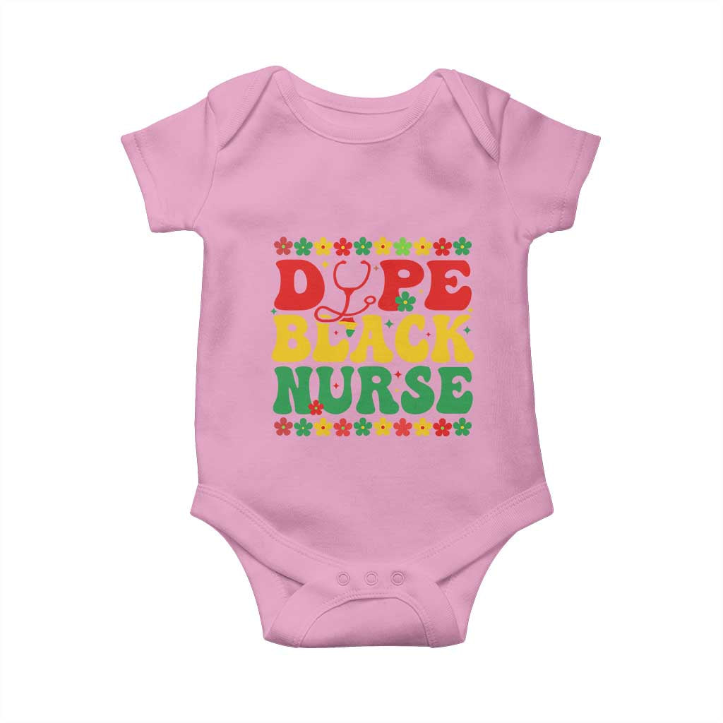 Melanin Queen Nursing Black History Month Gift Baby Onesie Dope Black Nurse