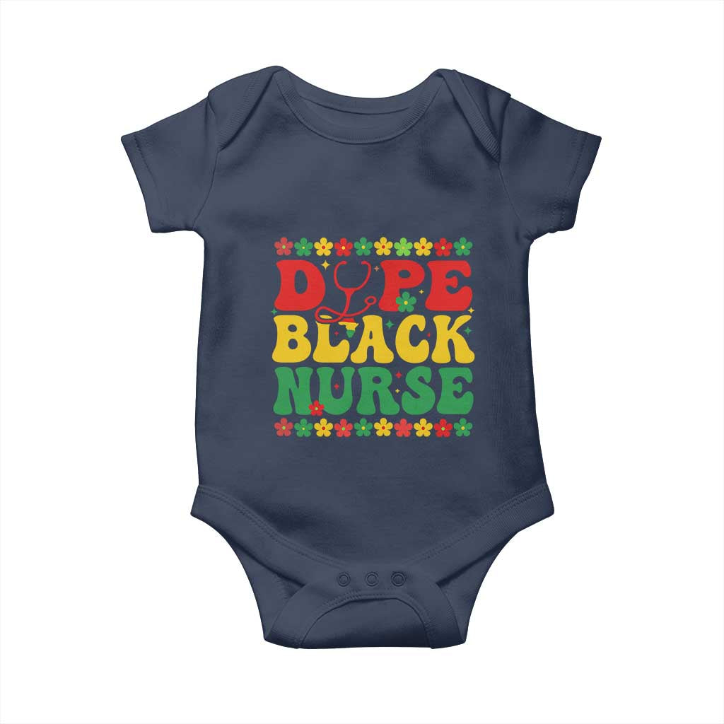 Melanin Queen Nursing Black History Month Gift Baby Onesie Dope Black Nurse