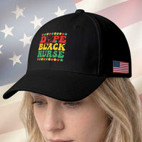 Melanin Queen Nursing Black History Month Gift Baseball Cap Dope Black Nurse