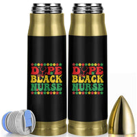 Melanin Queen Nursing Black History Month Gift Bullet Tumbler Dope Black Nurse