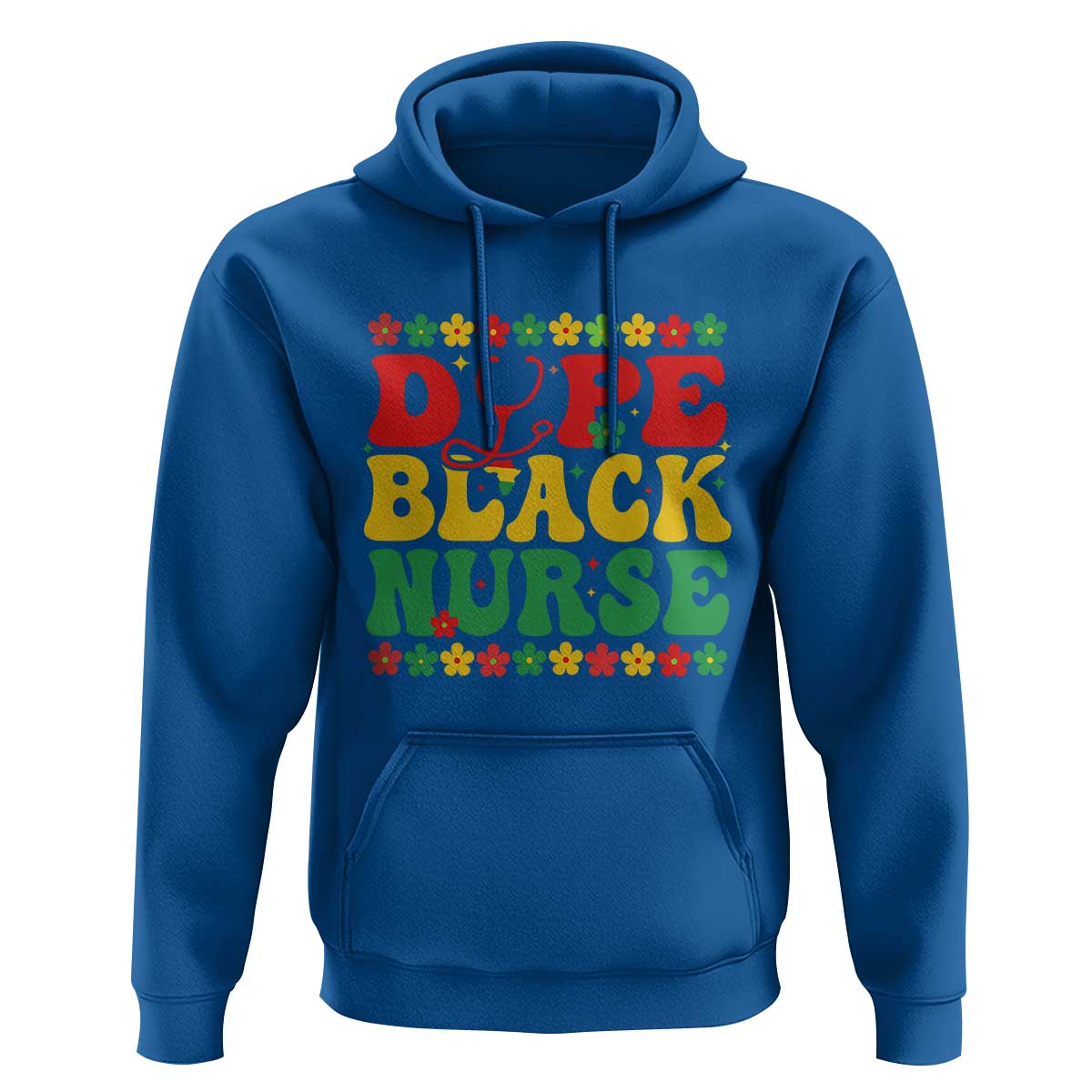 Melanin Queen Nursing Black History Month Gift Hoodie Dope Black Nurse