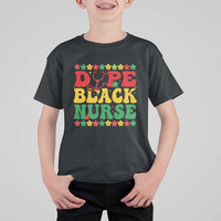 Melanin Queen Nursing Black History Month Gift T Shirt For Kid Dope Black Nurse