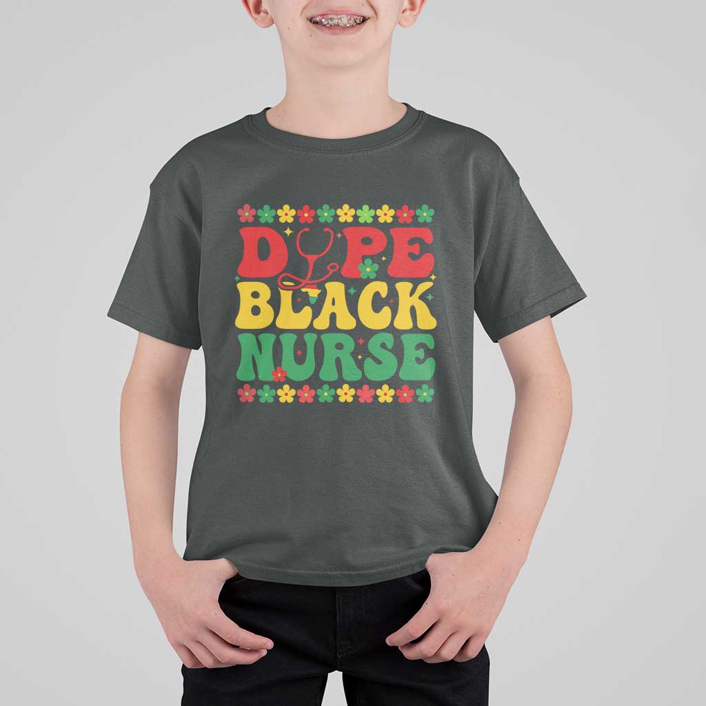 Melanin Queen Nursing Black History Month Gift T Shirt For Kid Dope Black Nurse