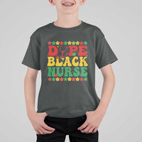 Melanin Queen Nursing Black History Month Gift T Shirt For Kid Dope Black Nurse