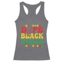 Melanin Queen Nursing Black History Month Gift Racerback Tank Top Dope Black Nurse
