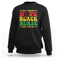 Melanin Queen Nursing Black History Month Gift Sweatshirt Dope Black Nurse