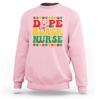 Melanin Queen Nursing Black History Month Gift Sweatshirt Dope Black Nurse