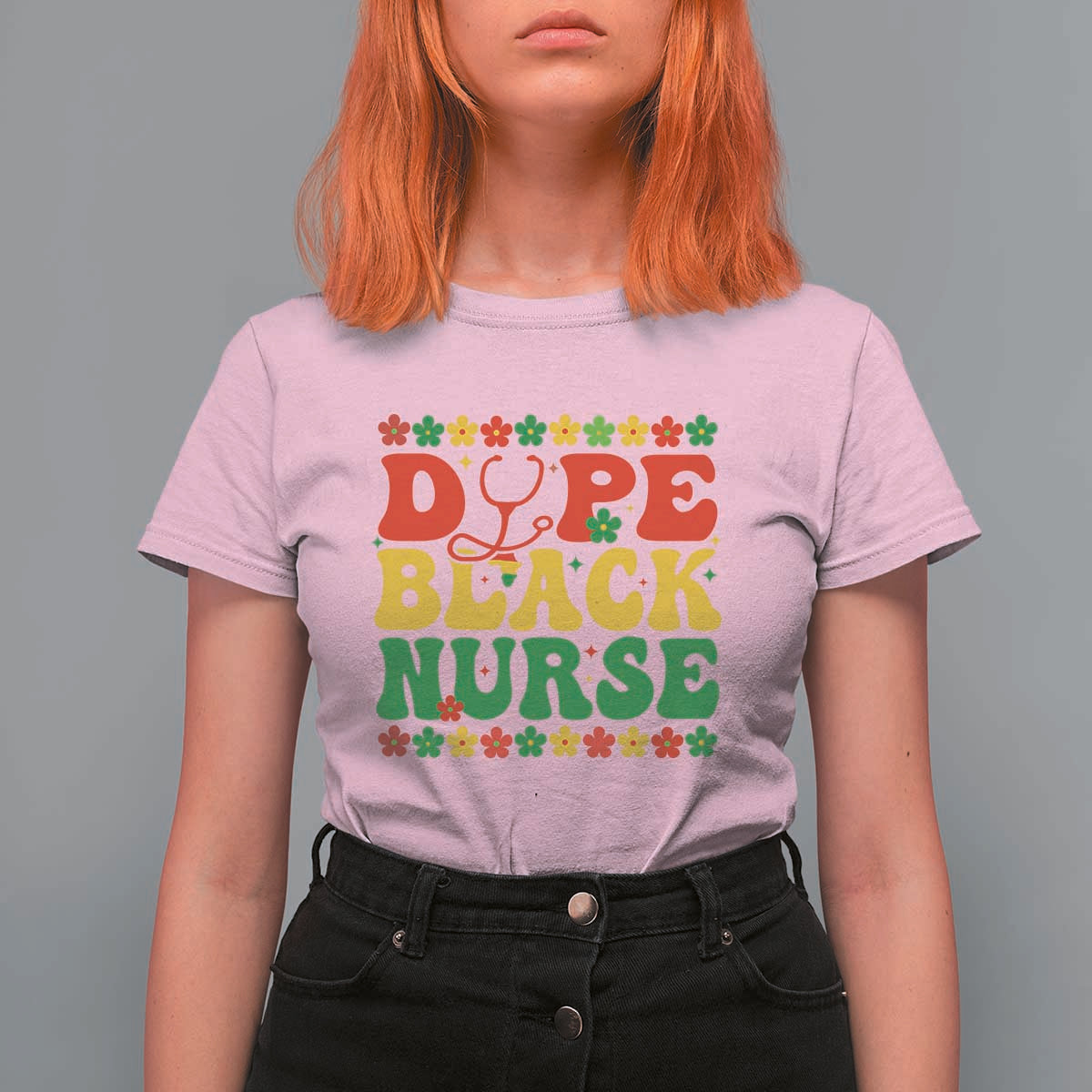 Melanin Queen Nursing Black History Month Gift T Shirt For Women Dope Black Nurse