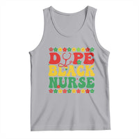 Melanin Queen Nursing Black History Month Gift Tank Top Dope Black Nurse