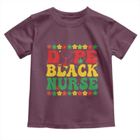 Melanin Queen Nursing Black History Month Gift Toddler T Shirt Dope Black Nurse