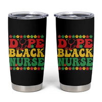 Melanin Queen Nursing Black History Month Gift Tumbler Cup Dope Black Nurse
