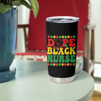 Melanin Queen Nursing Black History Month Gift Tumbler Cup Dope Black Nurse