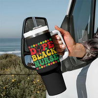 Melanin Queen Nursing Black History Month Gift Tumbler With Handle Dope Black Nurse