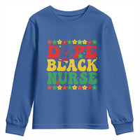 Melanin Queen Nursing Black History Month Gift Youth Sweatshirt Dope Black Nurse
