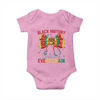 Black History Breaking Every Chain Baby Onesie Gift For Black Nurse - Wonder Print Shop