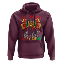Black History Breaking Every Chain Hoodie Gift For Black Nurse - Wonder Print Shop