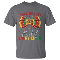 Black History Breaking Every Chain T Shirt Gift For Black Nurse - Wonder Print Shop