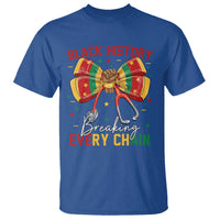 Black History Breaking Every Chain T Shirt Gift For Black Nurse - Wonder Print Shop