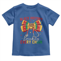 Black History Breaking Every Chain Toddler T Shirt Gift For Black Nurse - Wonder Print Shop