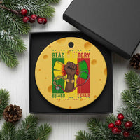 Breaking Every Chain Ceramic Ornament Black History Medical Professional Gift - Wonder Print Shop