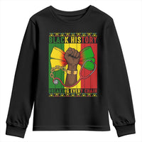 Breaking Every Chain Youth Sweatshirt Black History Medical Professional Gift - Wonder Print Shop