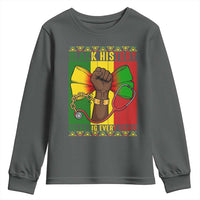 Breaking Every Chain Youth Sweatshirt Black History Medical Professional Gift - Wonder Print Shop