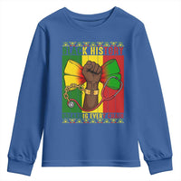 Breaking Every Chain Youth Sweatshirt Black History Medical Professional Gift - Wonder Print Shop